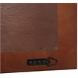 Meridian Furniture Monad Walnut Mirror