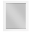 Meridian Furniture Monad White Mirror