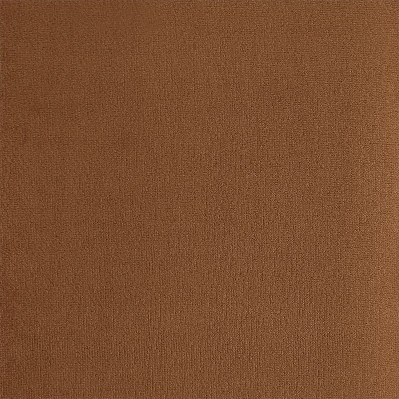 Meridian Furniture Marlon Saddle Velvet Loveseat