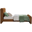 Meridian Furniture Sloan Saddle Velvet Twin Bed
