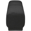 Meridian Furniture Heathrow Black Ottoman/Bench
