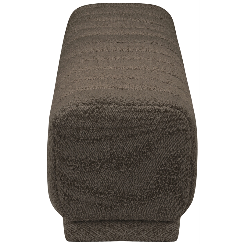 Meridian Furniture Heathrow Brown Ottoman/Bench