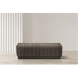 Meridian Furniture Heathrow Brown Ottoman/Bench