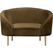 Meridian Furniture Ritz Brown Velvet Accent Chair
