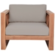 Meridian Furniture Anguilla Grey Water Resisting Outdoor Chair