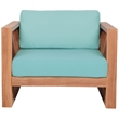 Meridian Furniture Anguilla Blue Water Resisting Outdoor Chair