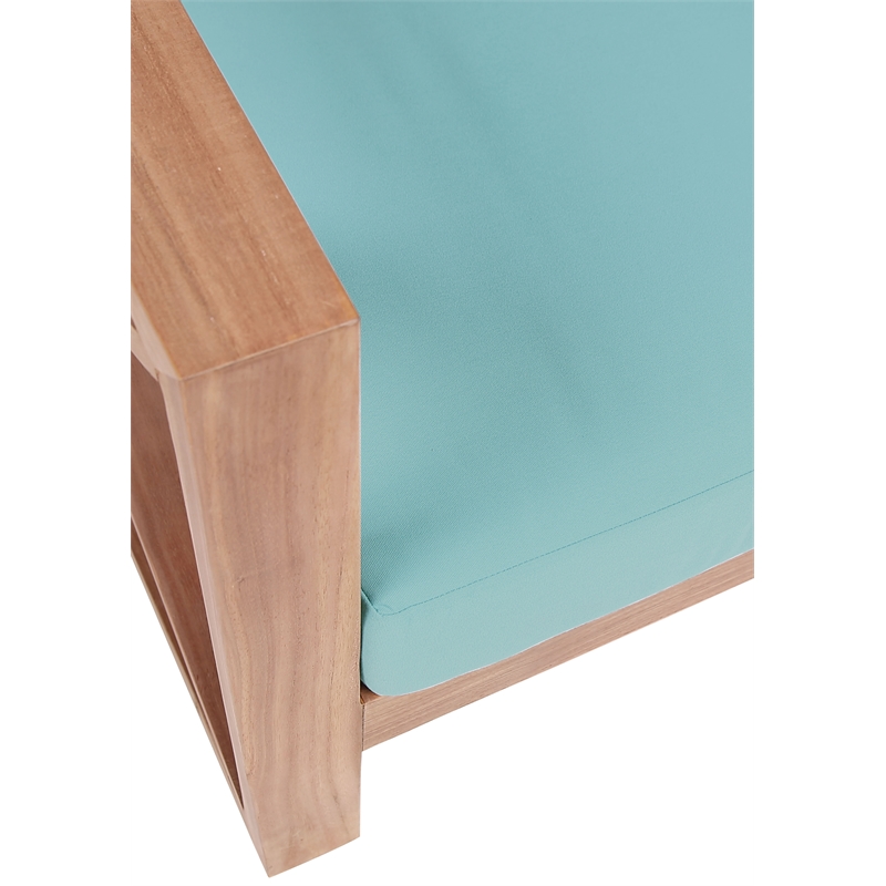 Meridian Furniture Anguilla Blue Water Resisting Outdoor Chair