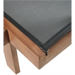 Meridian Furniture Tulum Black Water Resisting Outdoor Patio Lounger