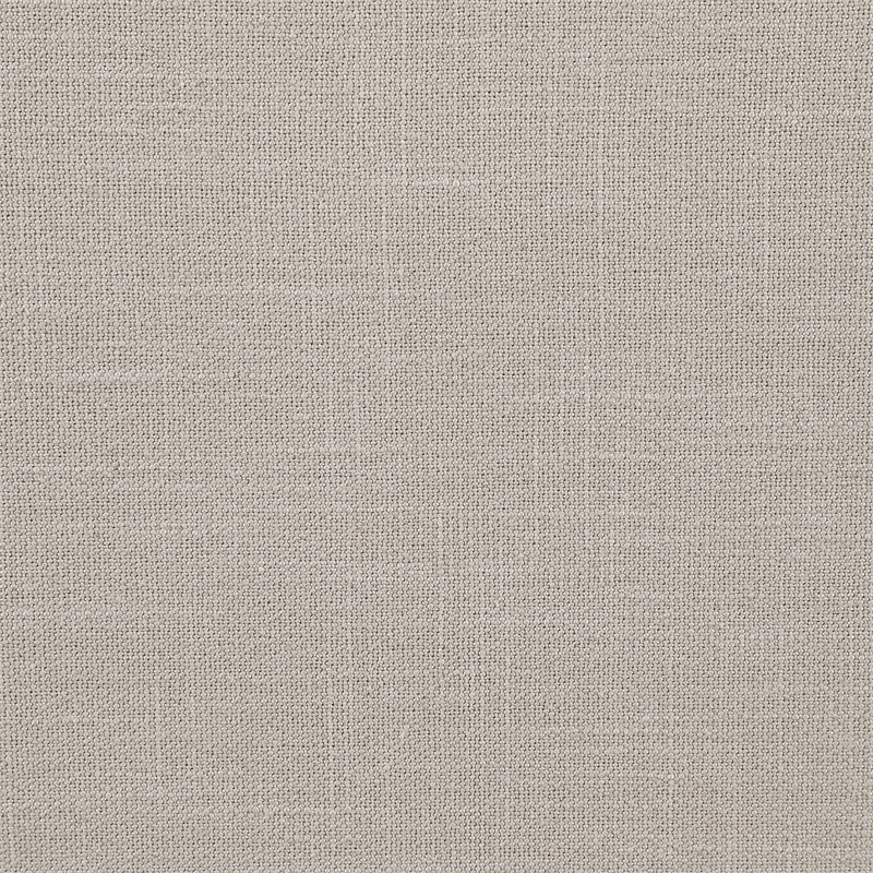 Meridian Furniture Comfy Beige Linen Textured Fabric Ottoman