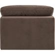 Meridian Furniture Comfy Brown Velvet Armless Chair