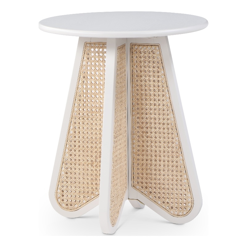 Meridian Furniture Butterfly White Oak Veneer Top End Table