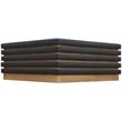 Meridian Furniture Rory Black Vegan Leather Coffee Table