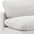 Meridian Furniture Comfy Cream Velvet Armless Chair