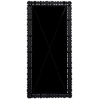 Meridian Furniture Aubrey Black Mirror