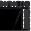 Meridian Furniture Aubrey Black Mirror