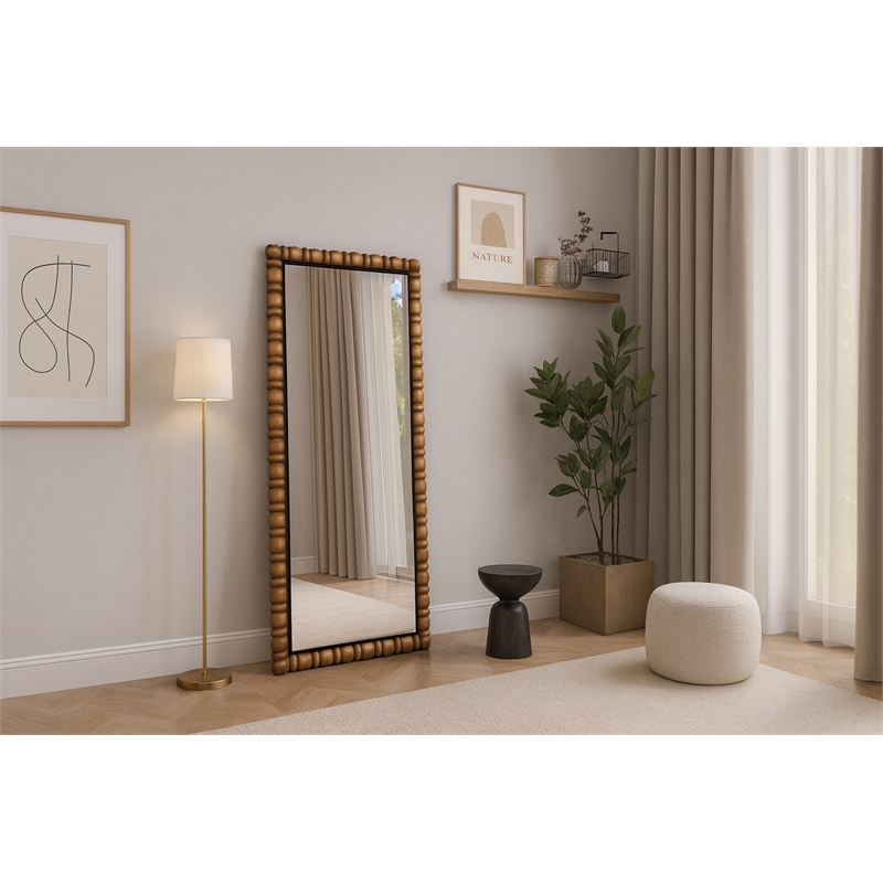 Meridian Furniture Aubrey Brown Mirror