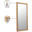 Meridian Furniture Aubrey Bleached Natural Oak Mirror