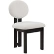 Meridian Furniture Napa Cream Boucle Fabric Dining Chair (Set of 2)