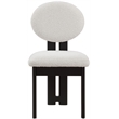 Meridian Furniture Napa Cream Boucle Fabric Dining Chair (Set of 2)