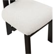 Meridian Furniture Napa Cream Boucle Fabric Dining Chair (Set of 2)