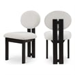 Meridian Furniture Napa Cream Boucle Fabric Dining Chair (Set of 2)
