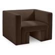 Meridian Furniture Henson Brown Velvet Chair