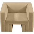 Meridian Furniture Henson Camel Velvet Chair