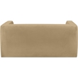 Meridian Furniture Henson Camel Velvet Loveseat