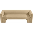 Meridian Furniture Henson Camel Velvet Sofa