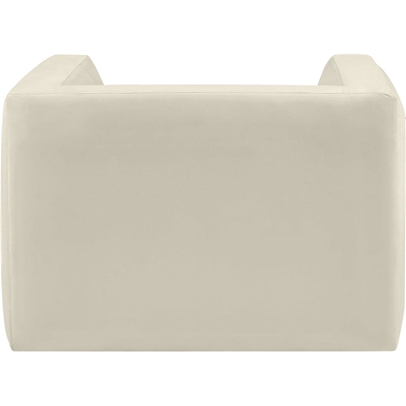 Meridian Furniture Henson Cream Velvet Chair