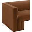 Meridian Furniture Henson Saddle Velvet Sofa