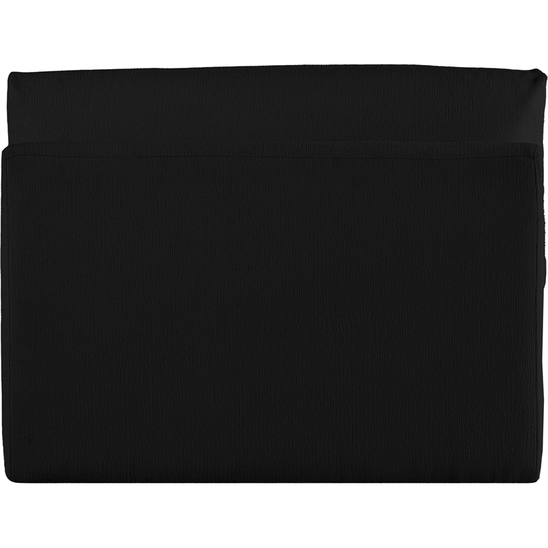 Meridian Furniture Ease Black Fabric Armless