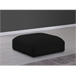 Meridian Furniture Ease Black Fabric Ottoman