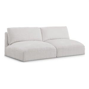 Meridian Furniture Ease Cream Fabric Modular Sofa