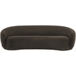 Meridian Furniture Hyde Brown Boucle Fabric Sofa