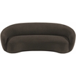 Meridian Furniture Hyde Brown Boucle Fabric Sofa