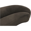 Meridian Furniture Hyde Brown Boucle Fabric Sofa