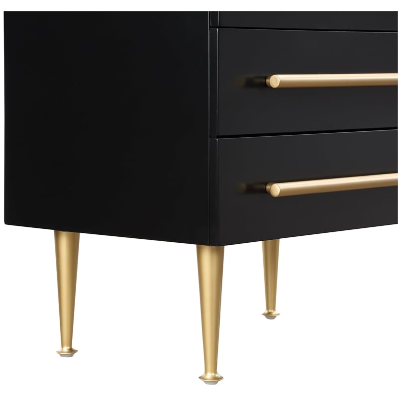 Meridian Furniture Marisol Black Night Stand