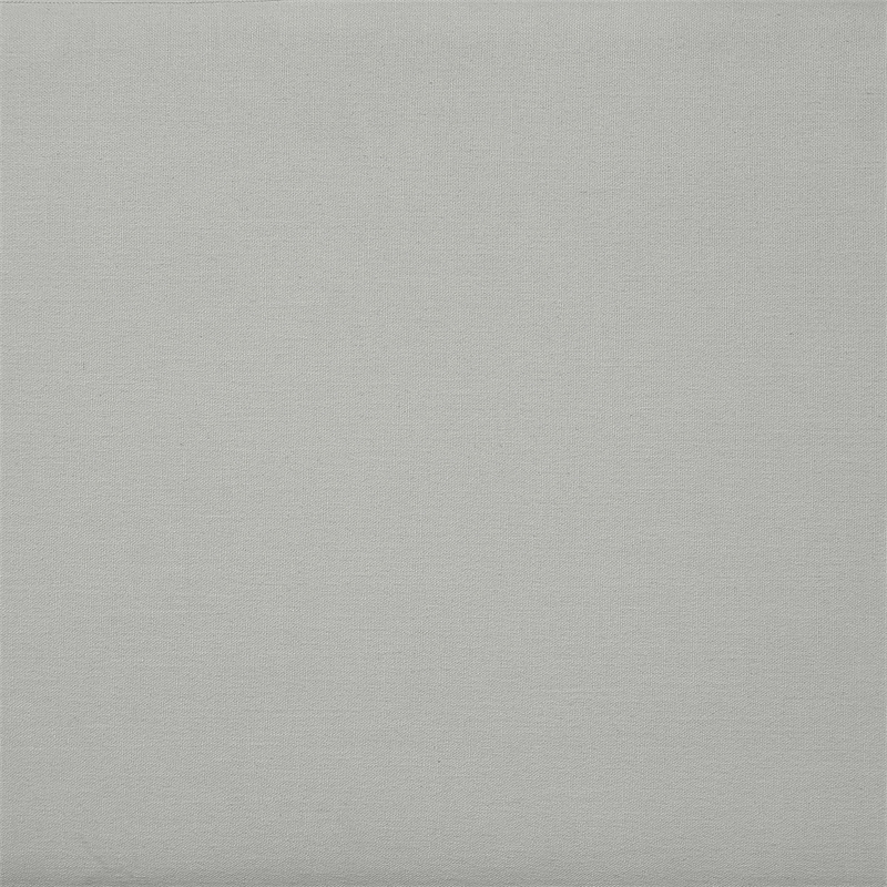 Meridian Furniture Comfy Grey Linen Textured Fabric Ottoman