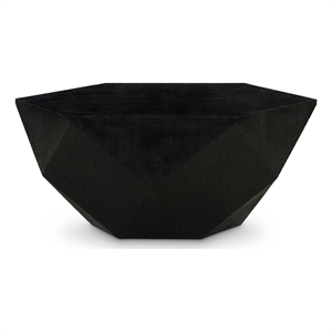 Meridian Furniture Diamante Black Oak Veneer Coffee Table