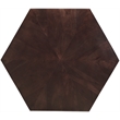 Meridian Furniture Diamante Brown Oak Veneer Coffee Table