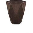 Meridian Furniture Diamante Brown Oak Veneer End Table