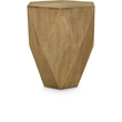 Meridian Furniture Diamante Natural Oak Veneer  End Table
