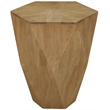 Meridian Furniture Diamante Natural Oak Veneer  End Table
