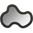 Meridian Furniture Oblique Black Mirror