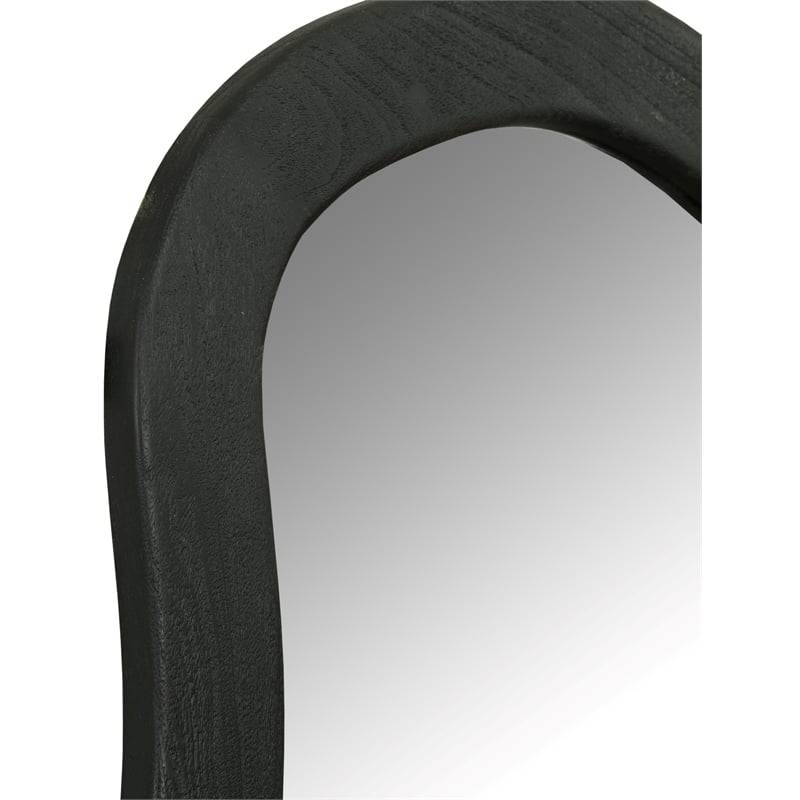Meridian Furniture Oblique Black Mirror