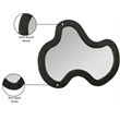Meridian Furniture Oblique Black Mirror