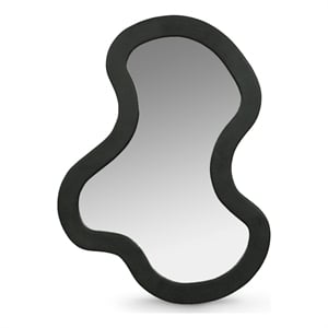 Meridian Furniture Oblique Black Mirror