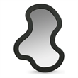 Meridian Furniture Oblique Black Mirror