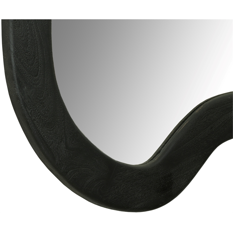 Meridian Furniture Oblique Black Mirror